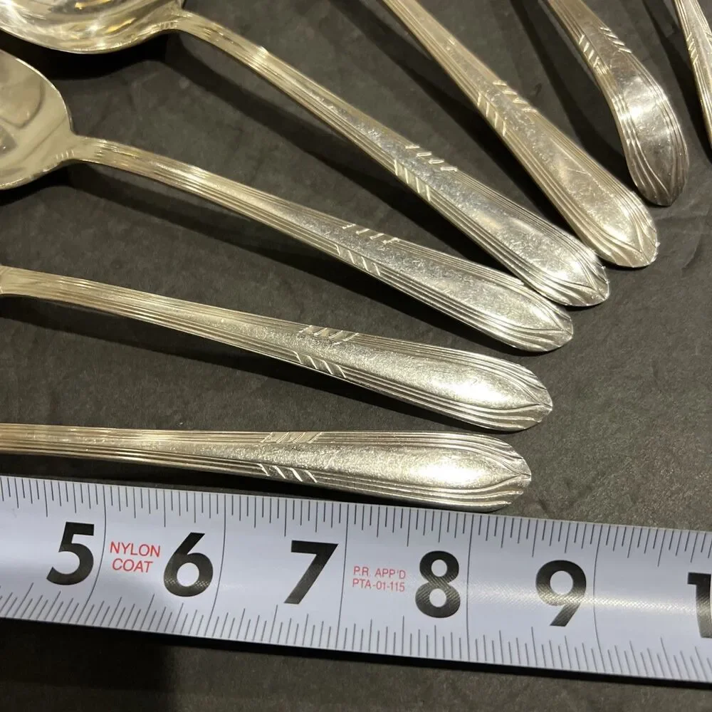7 Serving Pieces International Rogers Silverplate 1936 FASCINATION Partial Set